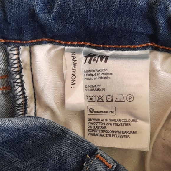 H&M Super Stretch Youth Denim pants. - Picture 4 of 4